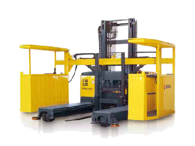 PK dual cabin sideloading forklift 